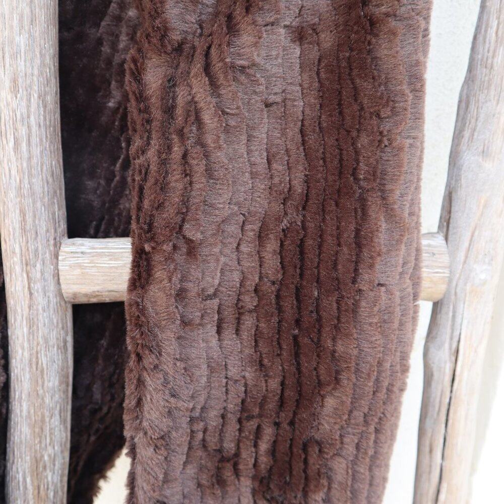 Brown Infinity Scarf